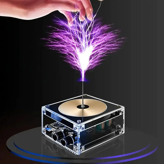 Tesla Coil Bluetooth compatible speaker