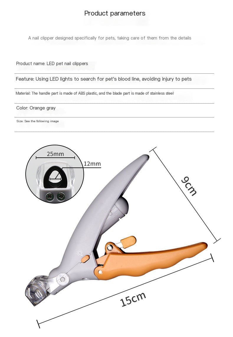 LED Pet Nail Clipper