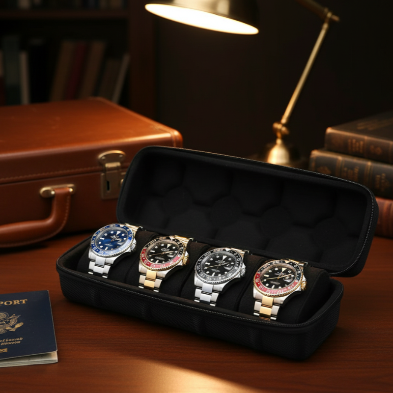 Hard Case Watch Box - BUY 1 GET 1 FREEš„