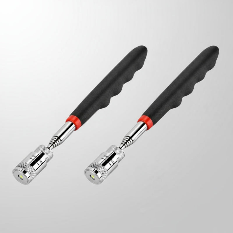 Magnetic Pick Up Tool with LED Light (2-Pack)