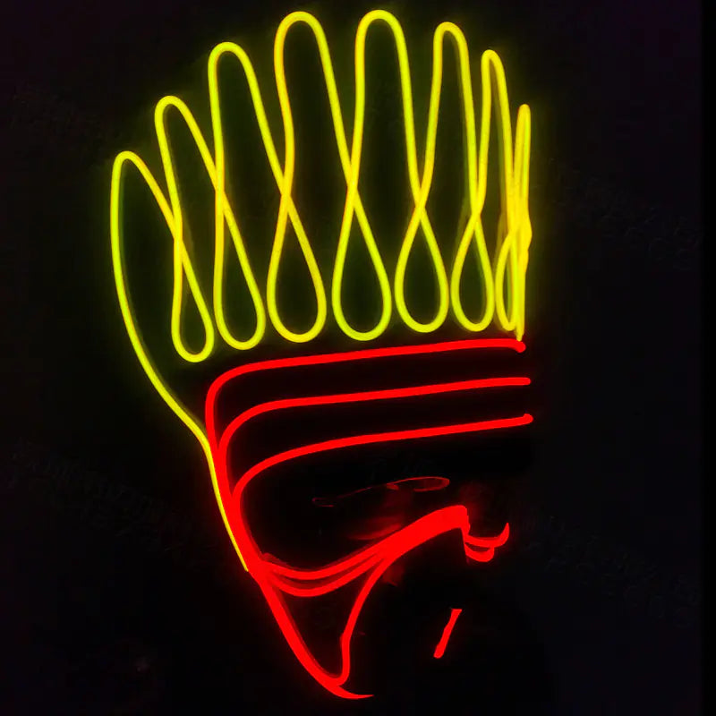 Glow Mask for Halloween Dance