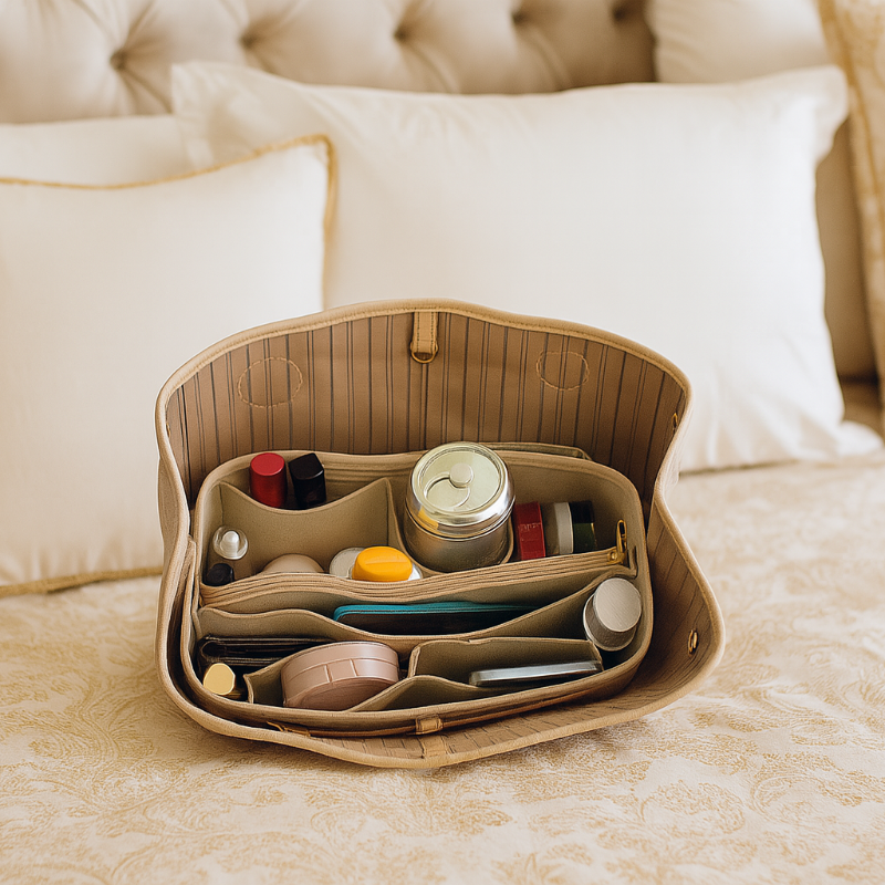 Purse Organizer Insert Felt Bag