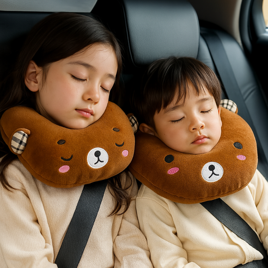 Kids’ Cartoon Travel Neck Pillow