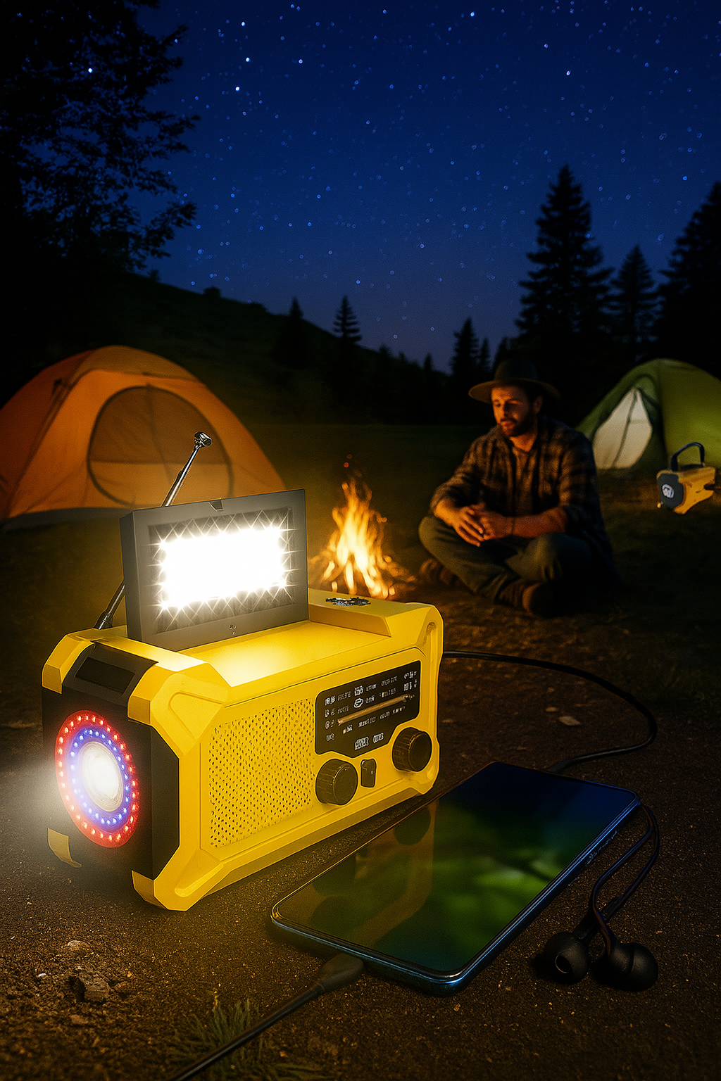 Emergency Radio & Power Hub
