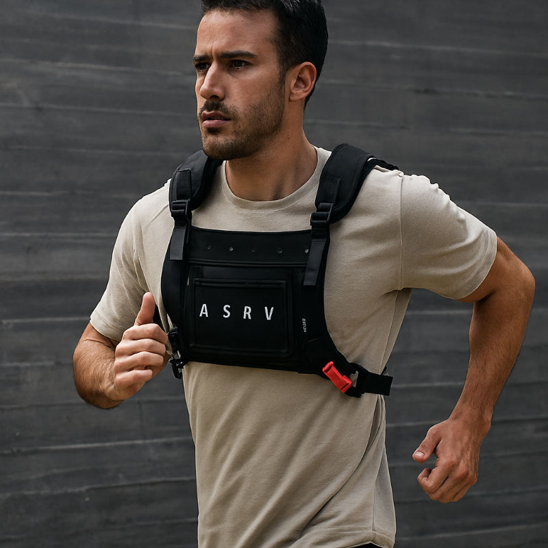 Men's Tactical Chest Rig & Waist Bag