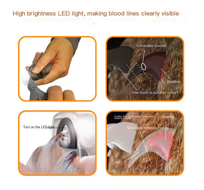LED Pet Nail Clipper