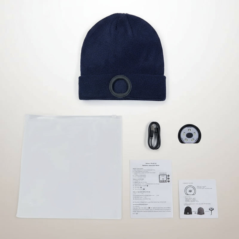 Bluetooth Headset Hat Led Luminous Wireless Music * SALE *