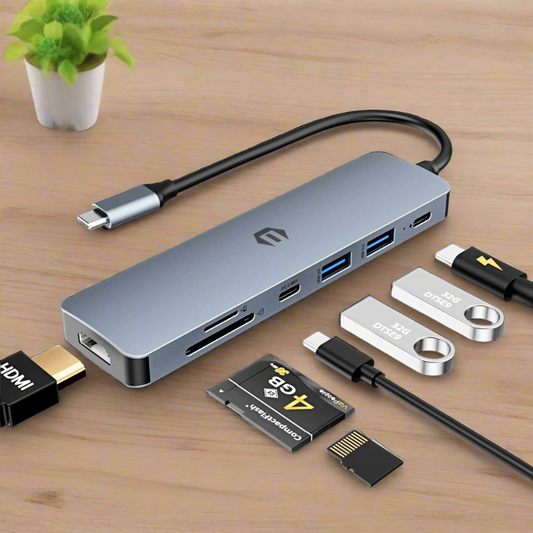 7-in-1 USB C Docking Station