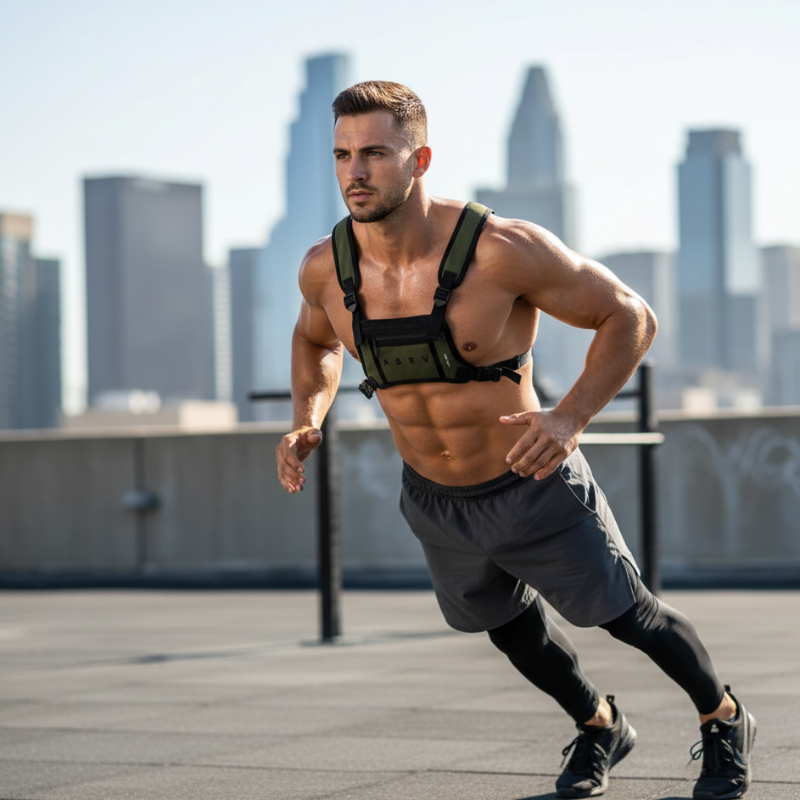 Men's Tactical Chest Rig & Waist Bag