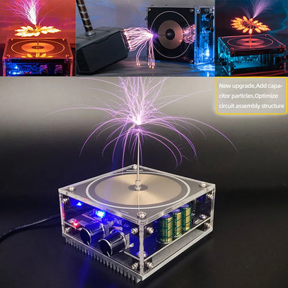 Tesla Coil Bluetooth compatible speaker