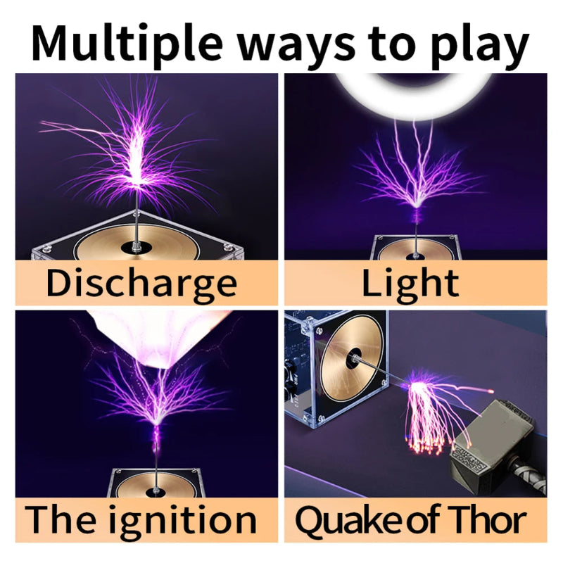 Tesla Coil Bluetooth compatible speaker