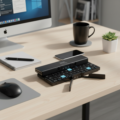 Mini Folding Bluetooth Keyboard