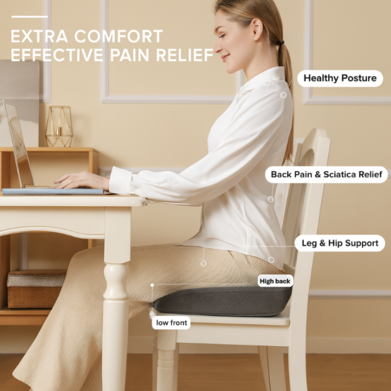 Adjustable Memory Foam Cushion
