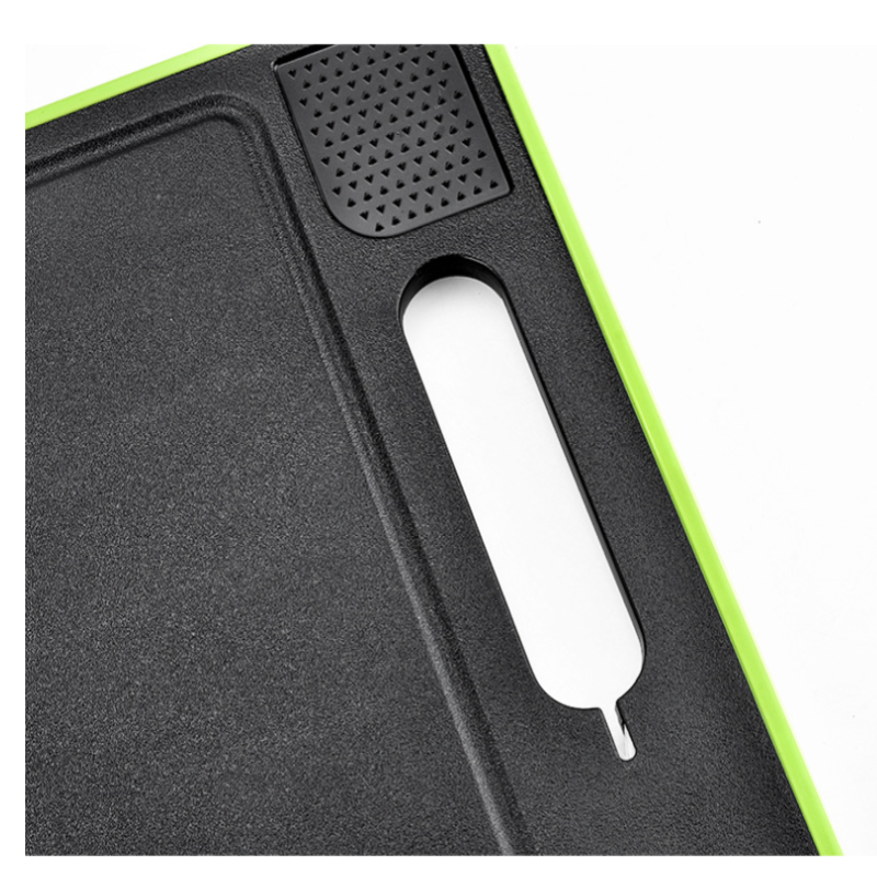 Dual-Sided Rapid Defrost Aluminium Cutting Board with Sharpener
